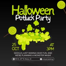 October Potluck!