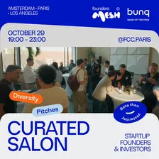 Founders Mesh: Curated Salon for Startup Founders & Investors