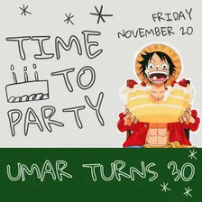 Umar Turns 30