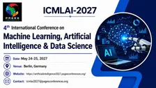 4th International Conference on Machine Learning, Artificial Intelligence & Data Science