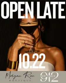 OpenLate: HerTable912 x Morgan Rae Boutique