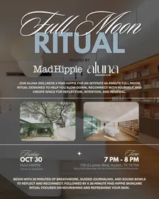 Aluna Full Moon Ritual x Mad Hippie *Paid Event/ RSVP link in the description