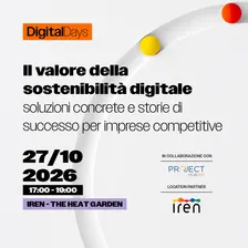 Il valore della sostenibilità digitale: soluzioni concrete e storie di successo per imprese competitive.