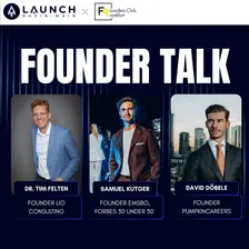 LAUNCH Rhein-Main x Founders Club Frankfurt Founders Night