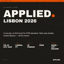 Applied Event Lisbon 2026