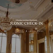 ICONIC CHECK-IN AT THE AMSTEL HOTEL