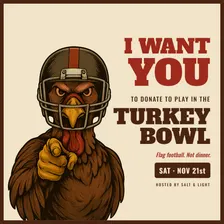 Turkey Bowl: Donate-to-Play