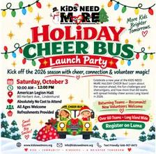 Holiday Cheer Bus Launch Party