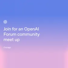 OpenAI Forum Chicago