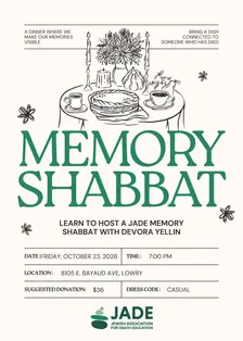 Memory Shabbat