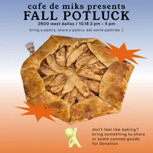 Cafe de Miks: Fall Bakery Potluck