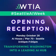 #SeattleAIWeek Opening Reception