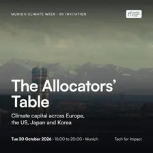 The Allocators' Table: Climate capital across Europe, the US, Japan and Korea