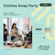 Circular Fashion & Textiles: Clothes Swap Party