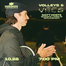 Matt Ininns Hosts Volleys & Vibes: SZN 6 x WEEK 18