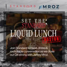 Set the Standard: Liquid Lunch