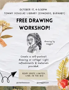 Free Drawing Workshop: Self-Portraits & Collage