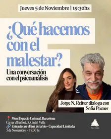 ¿Qué hacemos con el malestar? - Una conversación con el psicoanálisis