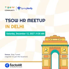TSOW HR Meetup in Delhi