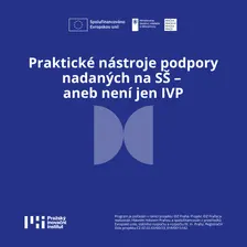Praktické nástroje podpory nadaných na SŠ – aneb není jen IVP