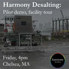 Harmony Desalting - pilot demo, facility tour