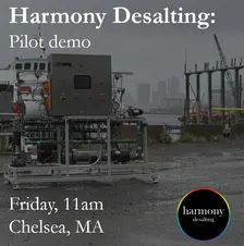 Harmony Desalting - pilot demo (morning)