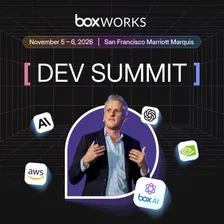BoxWorks Dev Summit 2026