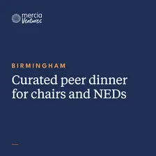 Birmingham - Mercia Ventures NED Dinner Series