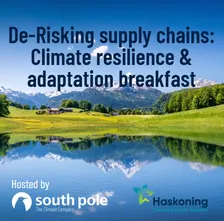 De-Risking Supply Chains: Climate Resilience & Adaptation Breakfast