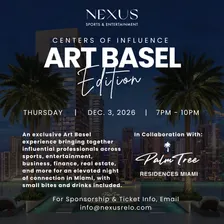 Centers of Influence: Art Basel Edition