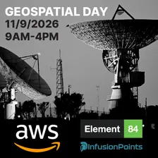 US Geospatial Day Hosted by AWS and Element 84