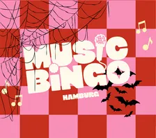 Music Bingo 🎵🎤🪩 Halloween edition 🎃🧛♀️