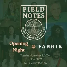 Field Notes: The Work Before the Work Opening Night
