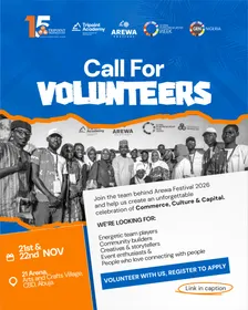 The Arewa Festival 2026 - Volunteer Registration