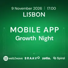 App Growth Night during WebSummit, Lisbon
