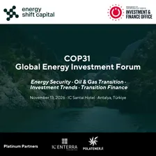 COP31 Global Energy Investment Forum
