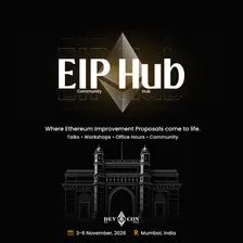 EIP Hub @ Devcon 8 India - Where Ethereum Standards Come Together