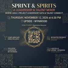 Sprint & Spirits: A Leadership , Talent Mixer & Power Networking