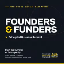 Founders & Funders × Principled Business Summit
