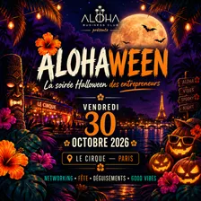 🎃 ALOHAWEEN — La soirée Halloween des entrepreneurs 👻🌴