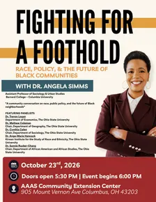 FIGHTING FOR A FOOTHOLD Race, Policy & the Future of Black Communities