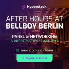 The 80% Problem: Why Most Enterprise AI Doesn't Need a Frontier Model | Hyperstack Panel & Networking