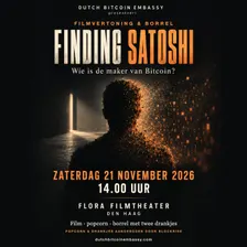 Finding Satoshi: filmvertoning & borrel