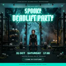 Spooky Deadlift Party