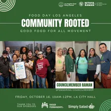 Food Day Resolution - Community Rooted: Good Food For All Movement