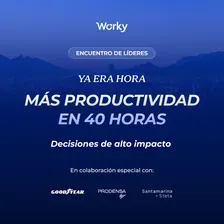 Más productividad en 40 horas