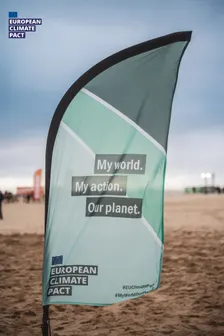 New Year's Dive Oostende with the EU Climate Pact