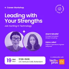 Leading with Your Strengths: Job-Hunting in Tech