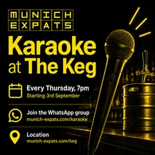 🎤 Karaoke at The Keg! 🎤