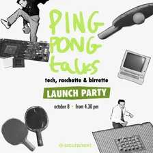 Ping Pong Talks - launch party